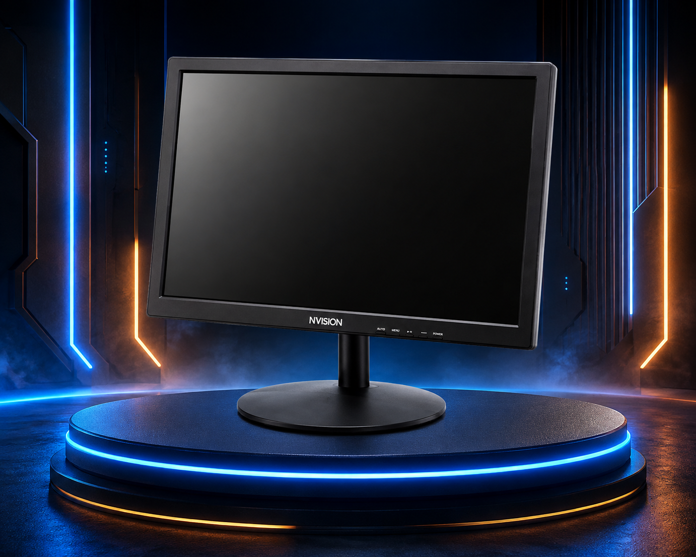 Nvision 19 inches black LED Monitor